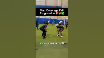 3 Step Man Coverage Drill Progression