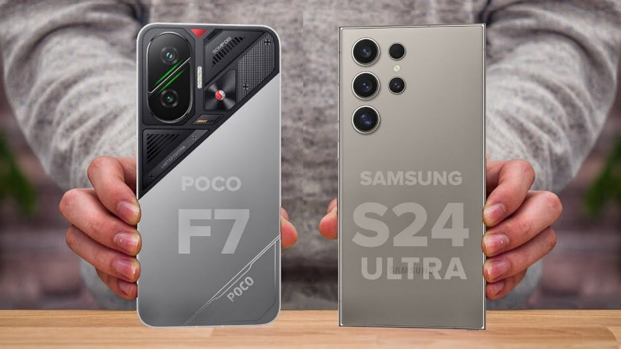 Poco F7 против Samsung Galaxy S24 Ultra — какой из них лучше ⚡