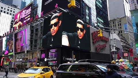 ZaynXArnett 3D Billboard  Times Square- Shot by FotoFetch