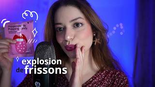 ASMR : Mouth sounds, inaudible et sucre pétillant ! + Visuel