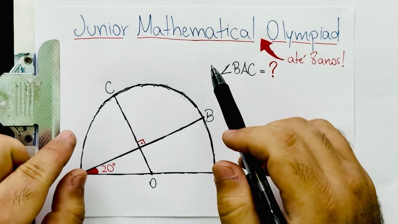 GEOMETRY for 8 YEAR OLDS 😱 Can you solve it? Junior Mathematical