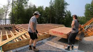Lakehouse Build - EP16 - Plywood Subfloor!