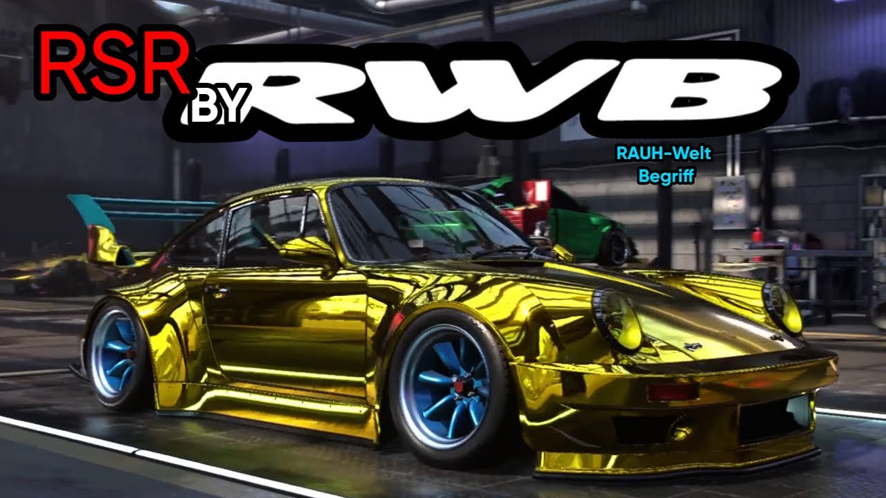 Rsr Rwb Build Porsche 911 RSR 1973 with 2.9L V6 Swap | Full Custom RWB Build in NFS ...
