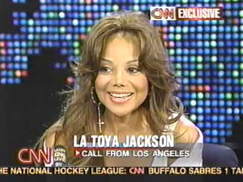 LaToya Jackson on Larry King Live, promoting her album "Starting Over",  March 4, 2003 (part 7)