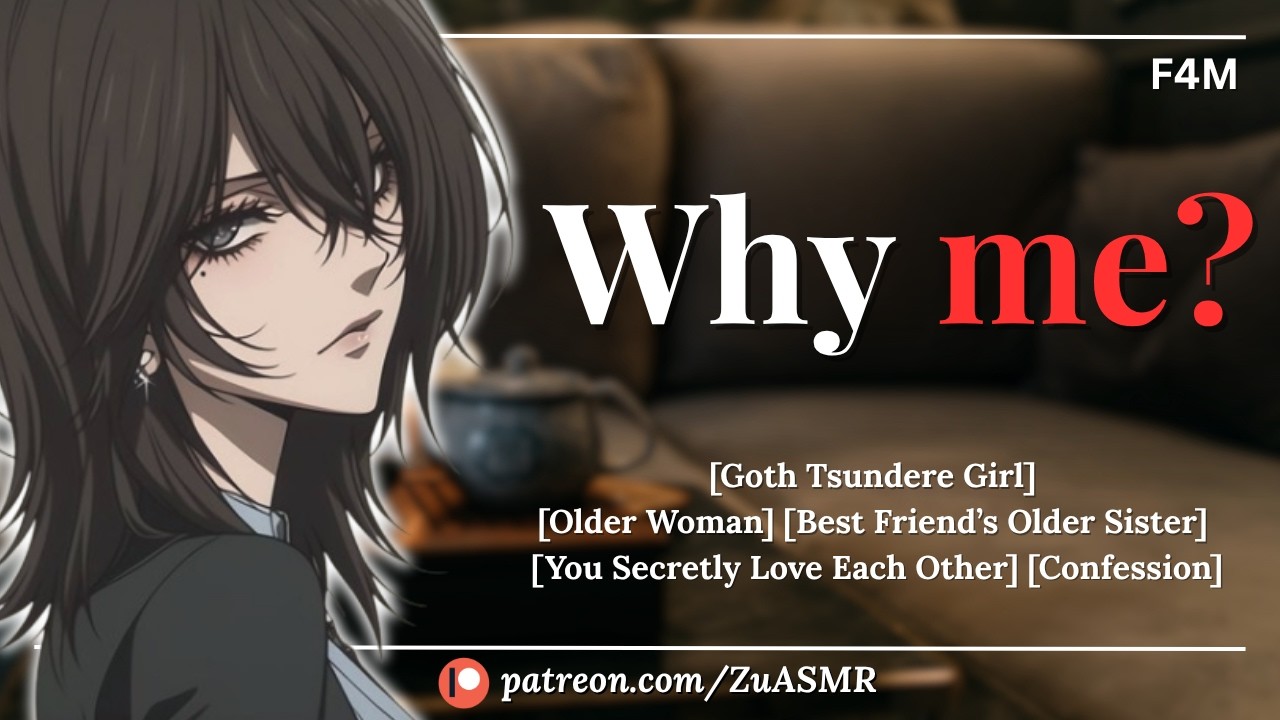 BFF’s Older Sister Thinks She’s Helping You Get a Girl… It’s Actually Her |F4M| Goth|Confession|ASMR