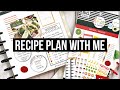 Recipe Plan With Me! // Black Bean Avocado Salsa // The Happy Planner