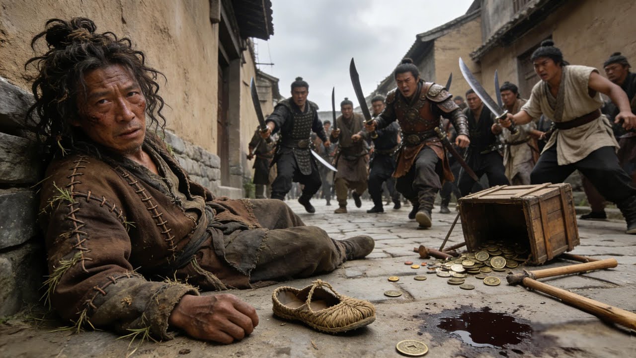 臟兮兮乞丐竟是隱世功夫大師，撕下偽裝大開殺戒，黑老大都是手下敗將！