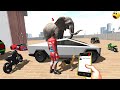 Cyber truck  elephant cheat code indian bike driving 3d  indian bike driving 3d new update