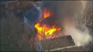 Multiple Homes On Fire In Irvington, Nj