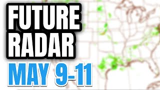 Future Radar - May 9-11 - enhanced severe weather risk again