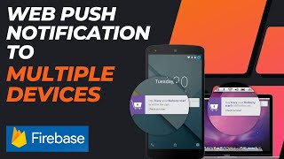 How to send firebase web push notification to multiple devices using wordpress and PHP Codeigniter