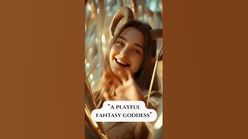 AI Brings a Fantasy Portrait to Life – From Abstract to Real"#shorts #KlingAI #CanvaAI #Digitalvideo