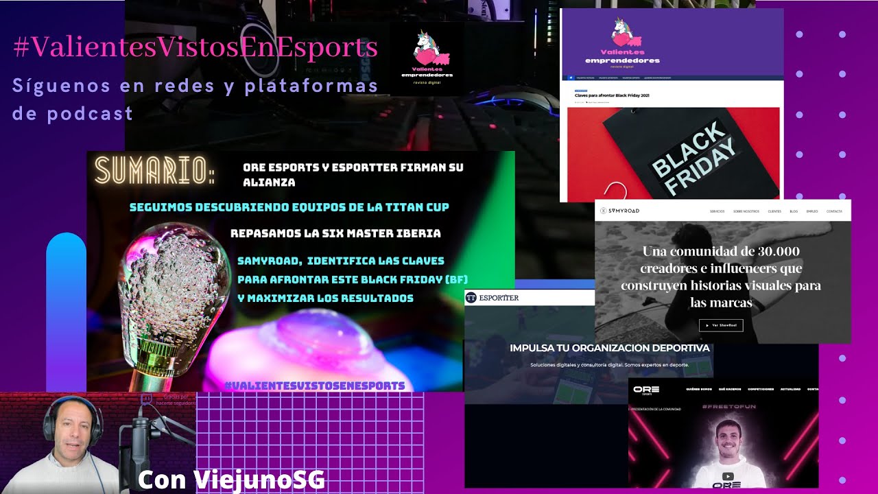 Alianza ORE Esports y Esportter, Six Master Iberia, Titan Cup ...