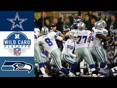Tony Romo's Fumble Game | Cowboys vs Seahawks 2006 NFC Wild Card (Full Game) (HD)