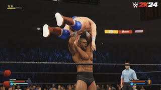 WWE 2K24 - Lex Luger vs. Dave Taylor | WCW Monday Nitro