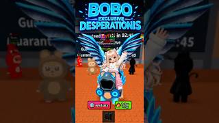 WHAT..! BOBO EXCLUSIVE DESPERATIONIS #roblox #emiliatv #gaming #gameplay #games #game #shorts