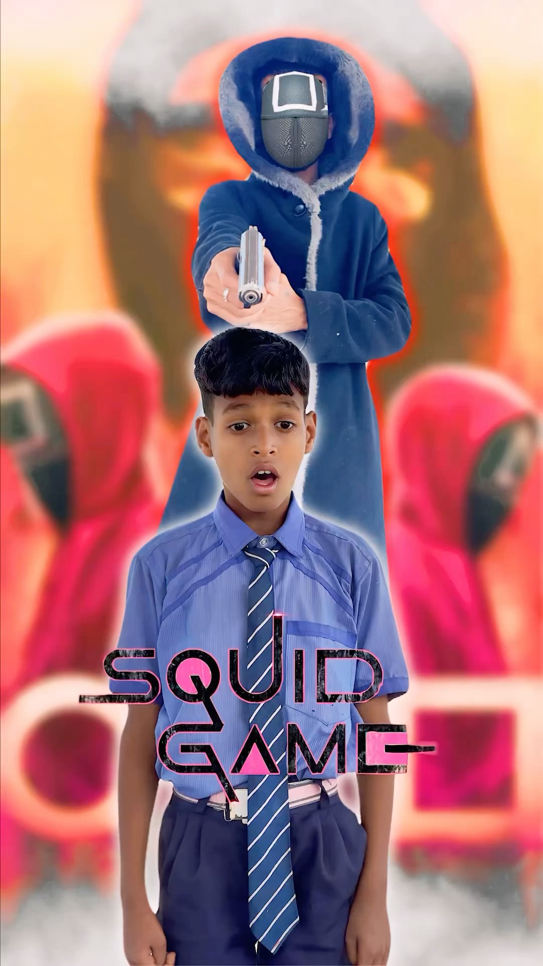 squid game ??? #srindori09 #chamelimadam #mastikipaathsala #nimuda #doli #tuntun #gungun