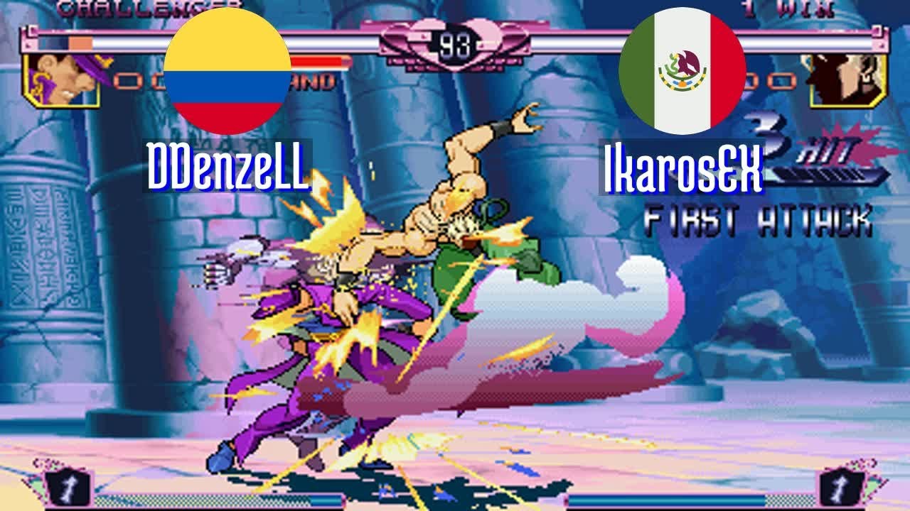 FT3 @jojobanr1: DDenzeLL (CO) vs Ikaros*x (MX) [JoJo HFTF jojoban