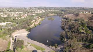 Aerial View of Laguna Niquel Park - Drone Footage 4K