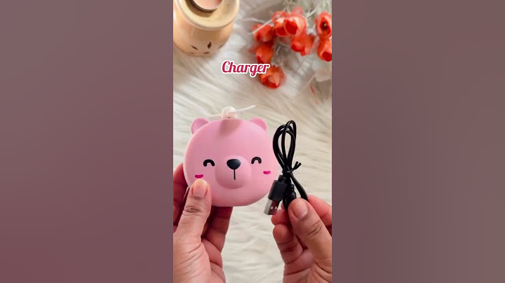 Cool & Cute Teddy Fan 🐻 | 3-in-1 USB Fan with LED & Mirror | #PortableFan #USBFan #TeddyFan #3in1Fan