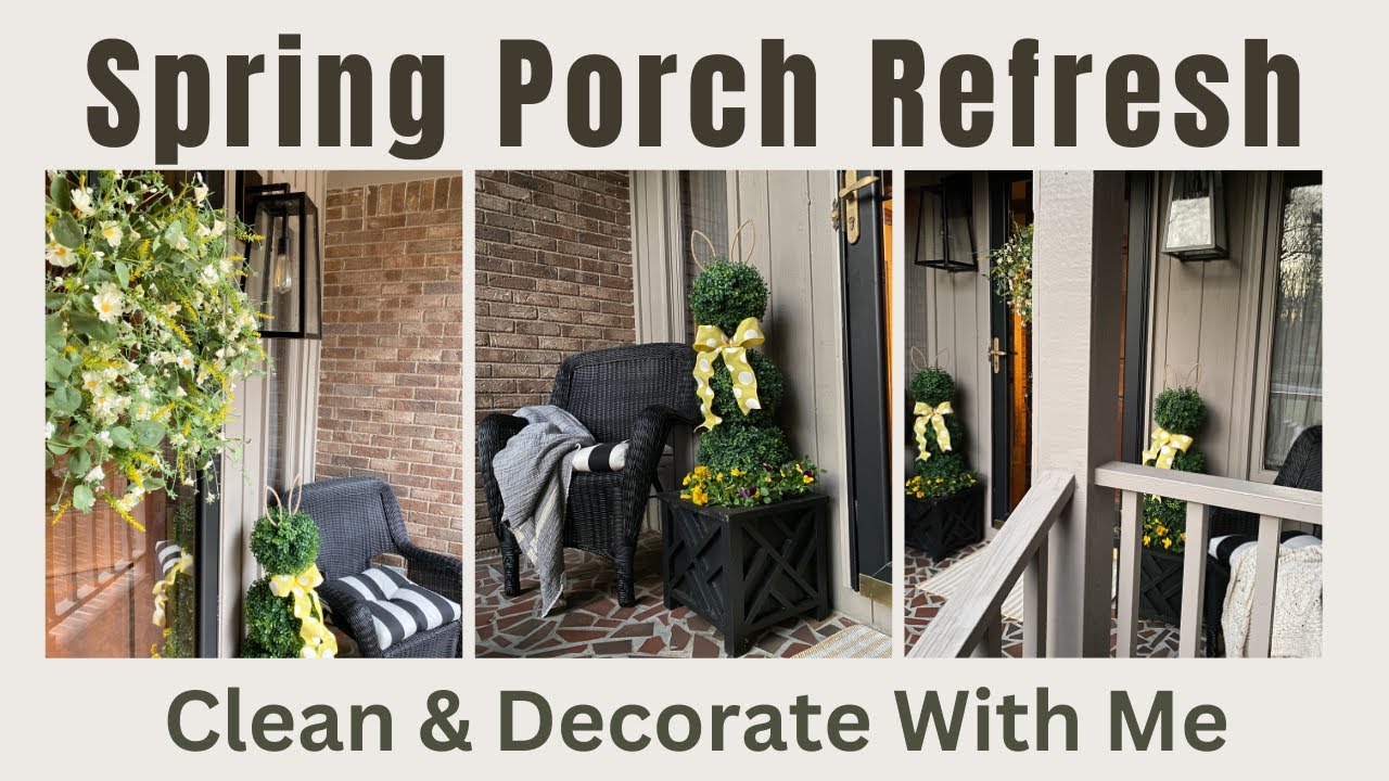 How to Spruce Up Your Front Porch