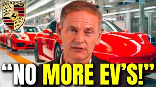 Porsche CEO SHOCKS Everyone \& Calls It QUITS on EVs for These 6 HUGE Reasons!