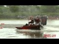 Twin turbo airboat boat