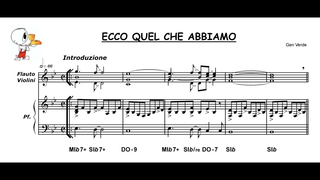 Ecco quel che abbiamo (Gen Verde)