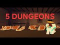 Doing 5 Dungeons In Project Slayers