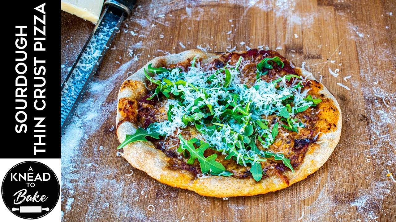 Cast Iron Whole Wheat & Herb Sourdough Pizza Crust Recipe