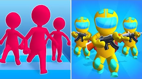 Max Levels Gun Clash 3D Vs Join Clash 3D🔵⚫️🧿Walkthrough Gameplay VT12D