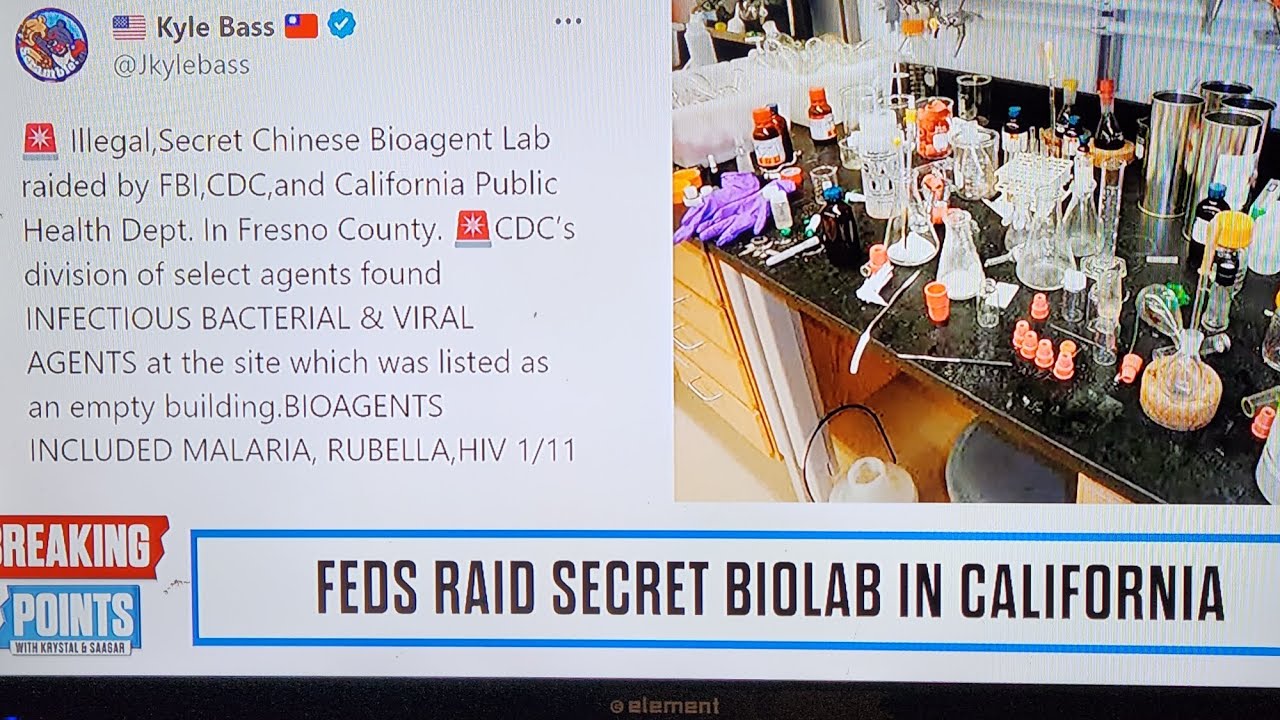 Bio Lab found in California!!!!Russia and China officials meet in N