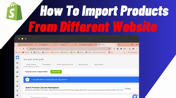 How To Import Products From Different Websites To Your Shopify Store