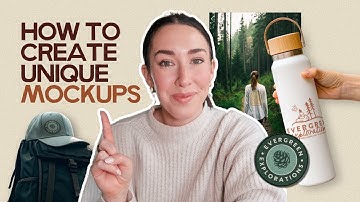 How to Create Unique Mockups for Your Graphic Design Portfolio!