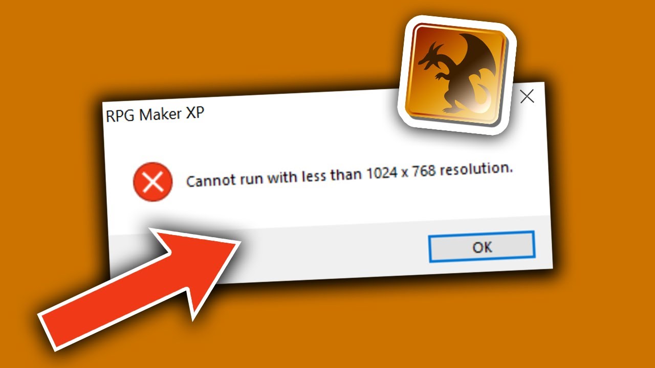 Comment CORRIGER le BUG DE LANCEMENT sur RPG MAKER XP ? - YouTube