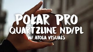 Using Polar Pro Quartzline ND/PL Filters with Atola Visuals