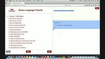 Couchbase 4.0: N1QL query without compromise