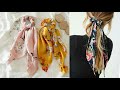 EASY BOW SCRUNCHIE TUTORIAL | DIY HAIR SCARF