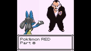 Pokemon Red Full Game Walkthrough Part 8 No Commentary Gameplay Game Boy Color