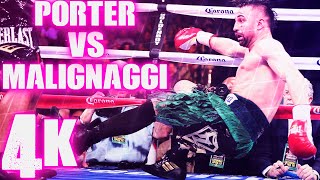 Shawn Porter vs Paul Malignaggi (Highlights) 4K