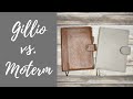 Gillio A5 Appunto vs Moterm Hobonichi Cousin Cover Comparison