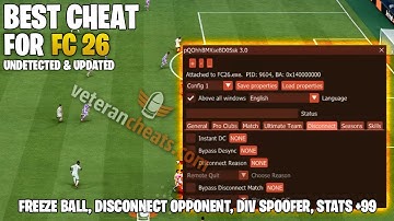 FC 26 Cheats | Instant Disconnect | Division Spoofer FUT Champions Rank 1 EASY TO USE!