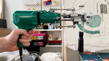 Adjusting cut pile height of a KRD-1 tufting gun | TuftingEurope