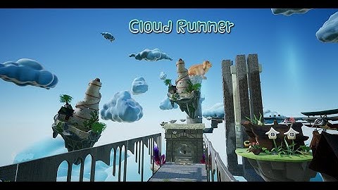Cloud Runner - UE4 MiniGame 3D Platformer / Obstacle Course
