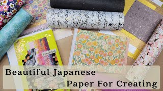 Beautiful Japanese Papers: Chiyogami, Hemp, Kingin, Uzumaki For Creating