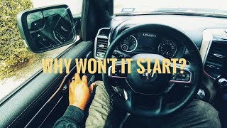 2019 Ram Vlog #20 - WON'T START [PROBLEM & FIX]