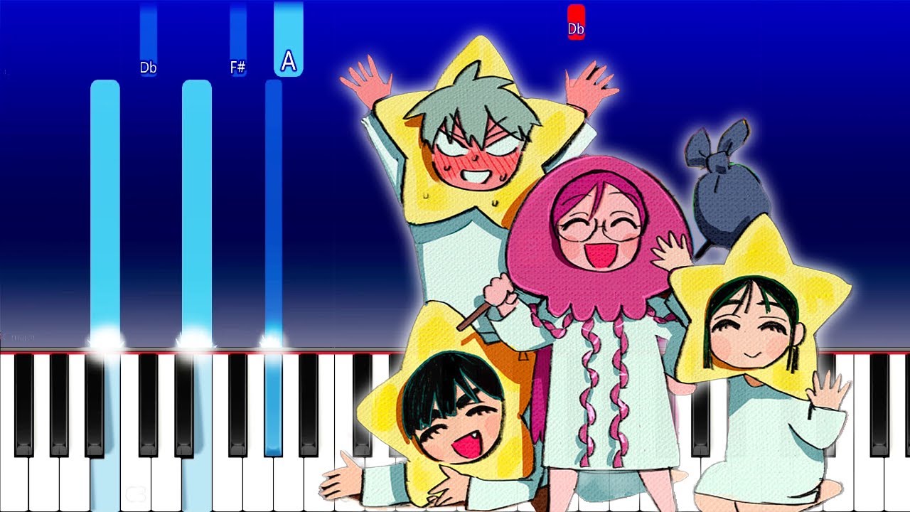 Alien Stage Part 2 - bon bon Jellyfish Planet (VIVINOS)(Piano Tutorial ...