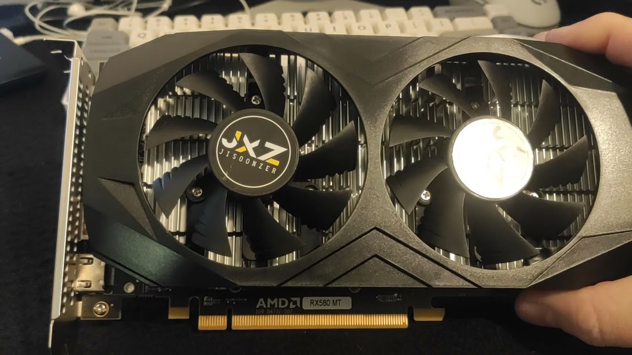Radeon rx 580 8gb gddr5 256bit - JXZ - YouTube