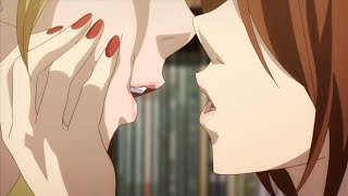 Anime girl kiss girl #14 | Lesbian kiss