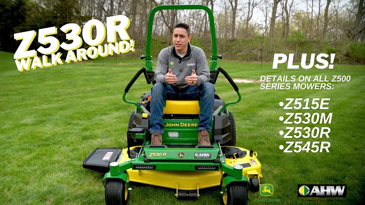 THE BEST John Deere Z530R Walk Around | AHW LLC